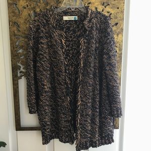 Anthropologie sweater coat size medium